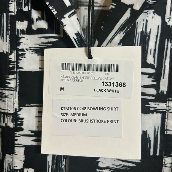 King & Tuckfield button front shirt - Picture 4 of 5